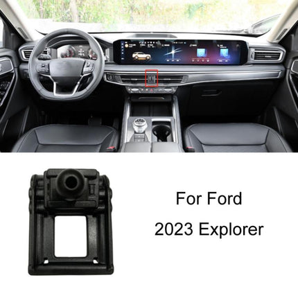 For Ford Left Driving Car Special Mobile Phone Navigation Bracket Base, 23 Explorer, 23 Edge L