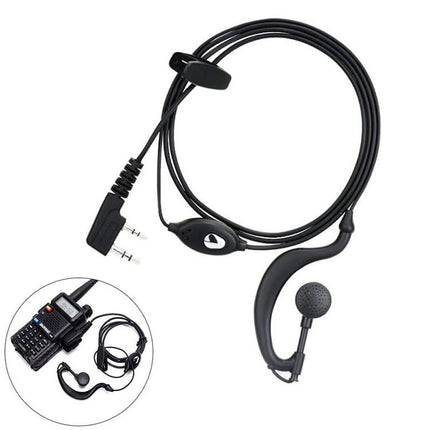 For BAOFENG Walkie Talkie Intercom In-Ear Durable Headset