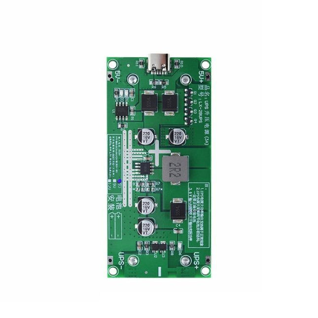 15W 3A High-power UPS18650 Lithium Battery Boost Charging Module