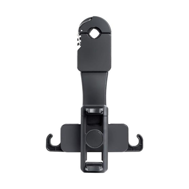 Car Rear Seat Headrest Multifunctional Rotating Telescopic Cell Phone Holder Hooks