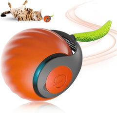 Smart Self Rolling Ball Interactive Cat Toys USB Rechargeable Cat Ball Two Speed Adjustment