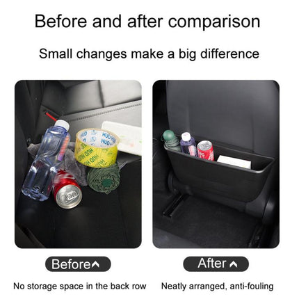Car Seat Rear Wet And Dry Storage Boxes, For Tesla Model 3 / Y, For Tesla New Model 3