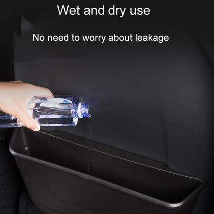Car Seat Rear Wet And Dry Storage Boxes, For Tesla Model 3 / Y, For Tesla New Model 3