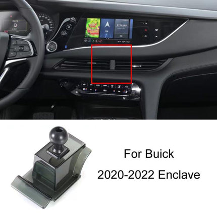 For Buick Left Driving Car Special Mobile Phone Navigation Bracket Base, 04-07 Excelle, 05-10 GL8 Firstland, 08-15 Excelle, 09-12 Regal, 17-22 Regal, 09-12 Regal Large Screen Not Available, 10-14 Excelle GT, 14-15 Regal, 14-15 Buick Regal, 14-18 GL8 ES...