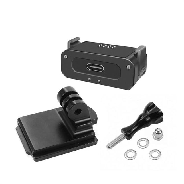 For DJI Osmo Action 2 Camera Magnetic Charging Base with 1/4 Inch & Arri Hole