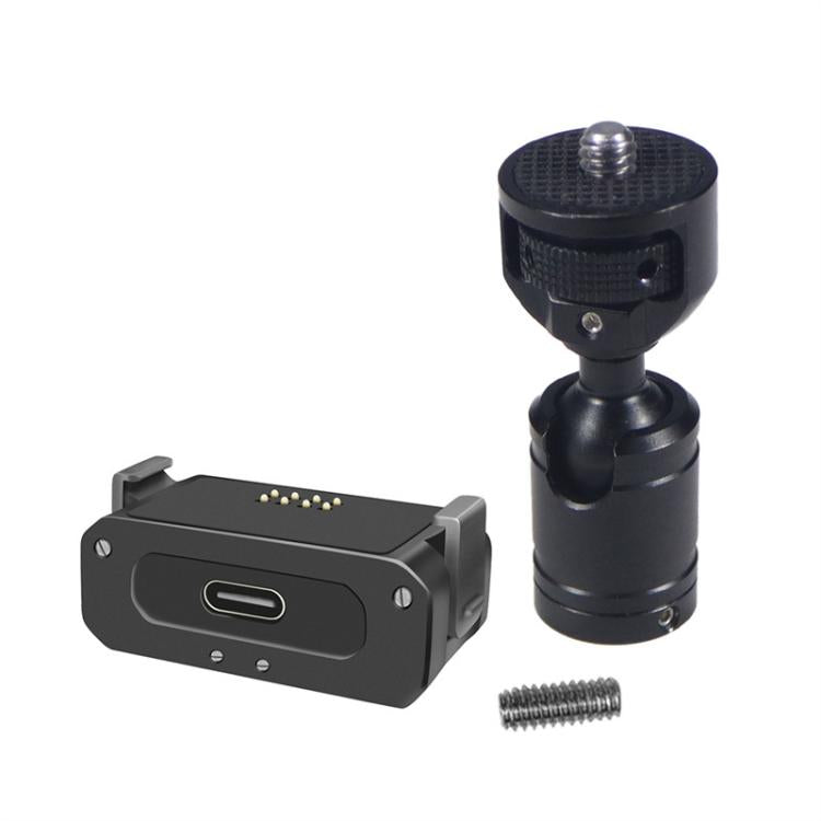 For DJI Osmo Action 2 Camera Magnetic Charging Base with 1/4 Inch & Arri Hole