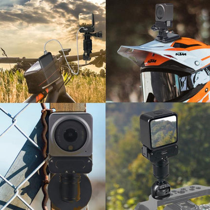 For DJI Osmo Action 2 Camera Magnetic Charging Base with 1/4 Inch & Arri Hole