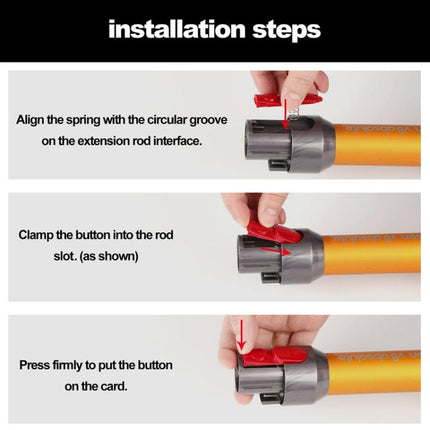 For Dyson Vacuum Cleaners Switch Button Snap Repair Parts With Box