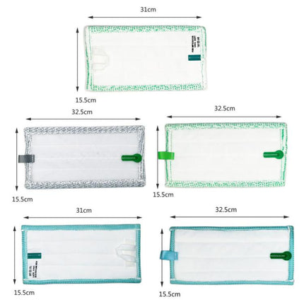 For Vorwerk Vacuum Cleaner Cloth Accessories, SP520 Blue Cleaning Cloth, SP600 Blue Cleaning Cloth, SP600 Gray Dry Cleaning Cloth, SP600 Green Soft Cloth, SP520 Green Universal Cloth