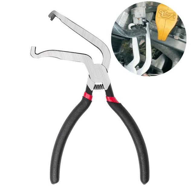 Car Wire Harness Plug Unplugging Plier Fuel Line And Electrical Disconnect Plier Hose Removal, Bent Nozzle, Straight Nozzle