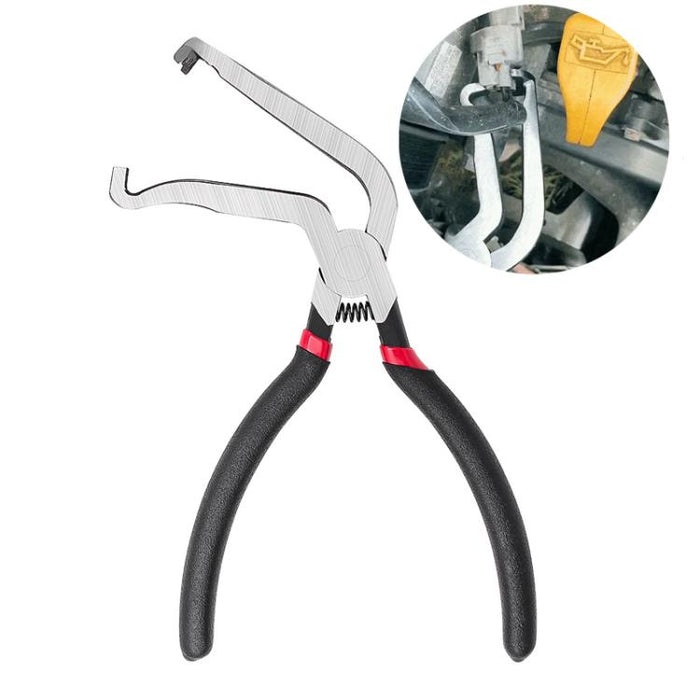 Car Wire Harness Plug Unplugging Plier Fuel Line And Electrical Disconnect Plier Hose Removal, Bent Nozzle, Straight Nozzle
