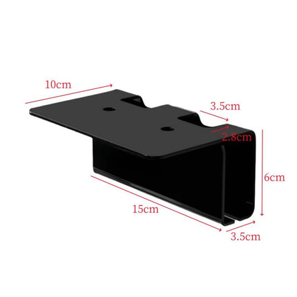 Acrylic Wall-mounted Bathroom Electric Toothbrush Holder