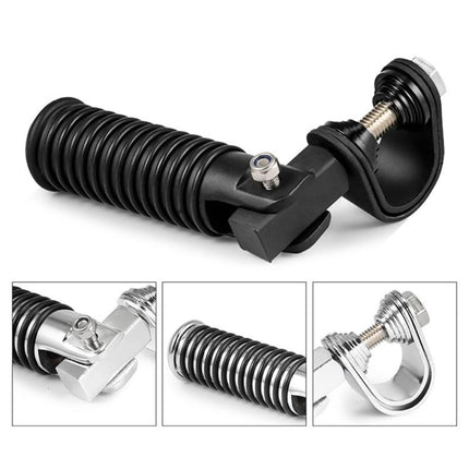 For Harley Motorcycle Modification Collapsible Footpegs Foot Guard Spike Mounted Pedals