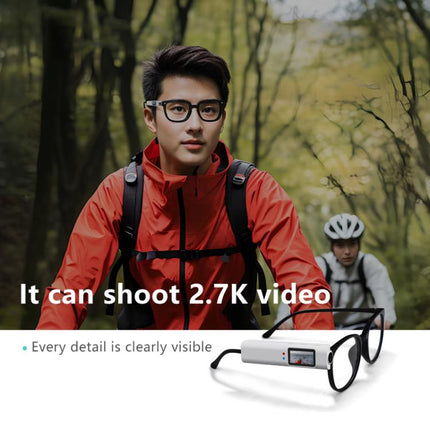 HD 2.7K FPV Eyeglasses Camera 0.96 inch IPS Color Screen Convenient Shooting