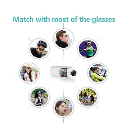 HD 2.7K FPV Eyeglasses Camera 0.96 inch IPS Color Screen Convenient Shooting