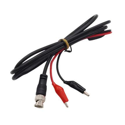 BNC Male To 2 Crocodile Clip Oscilloscope Probe Cable Q9 Signal Test Cable, 0.5m, 1m, 1.5m