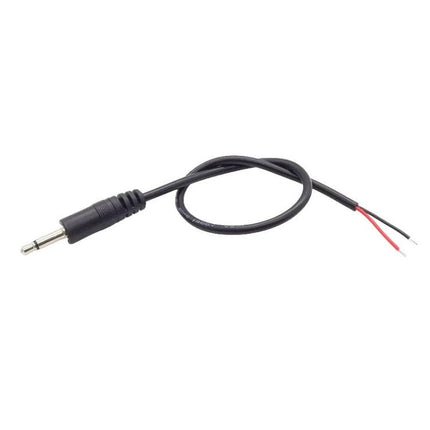 Mono Cable 2Pin AUX Single Head Cable Speaker Audio Power Cord Audio Cord, Length: 25cm, 2.5mm Male, 2.5mm Female, 3.5mm Male, 3.5mm Female