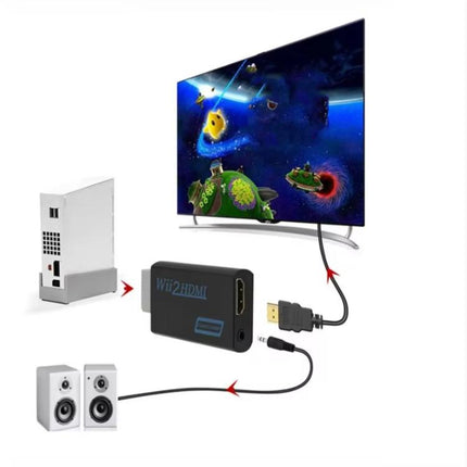 WII 2 To HDMI HD Converter