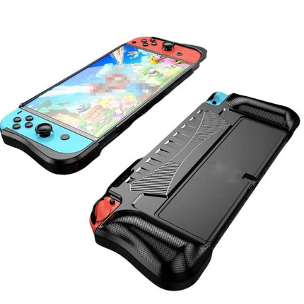 For Switch OLED Console TPU Protective Cover Integrated Shell With 2 Game Card Slots