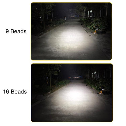 DC 12V-80V Forklift LED High Brightness Front Working Headlight, 4 Inches 9 Beads, 4 Inches 16 Beads