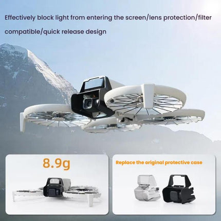For DJI Flip RCSTQ Lens Hoods Dual Purpose Lens Cover