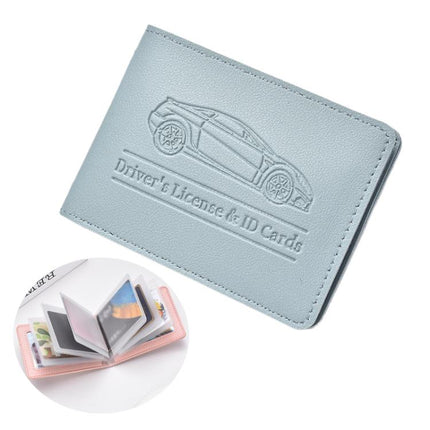 Multi-card Driver License Card Holder Women Driving License Leather Protective Case ID Credit Card Bag, 2 Card Slot, 4 Card Slot, 6 Card Slot, 8 Card Slot, 10 Card Slot
