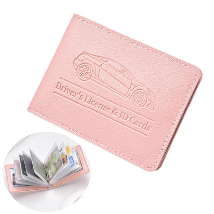 Multi-card Driver License Card Holder Women Driving License Leather Protective Case ID Credit Card Bag, 2 Card Slot, 4 Card Slot, 6 Card Slot, 8 Card Slot, 10 Card Slot