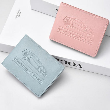 Multi-card Driver License Card Holder Women Driving License Leather Protective Case ID Credit Card Bag, 2 Card Slot, 4 Card Slot, 6 Card Slot, 8 Card Slot, 10 Card Slot
