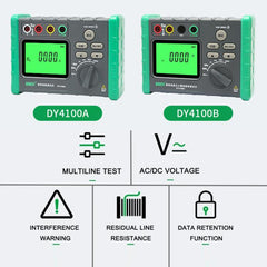DUOYI Digital Ground Resistance Meter Tester