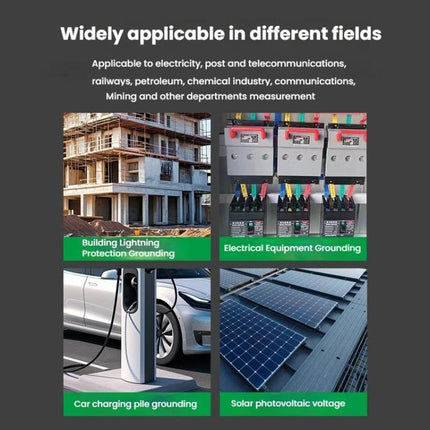 DUOYI Digital Ground Resistance Meter Tester, DY4100A, DY4100B