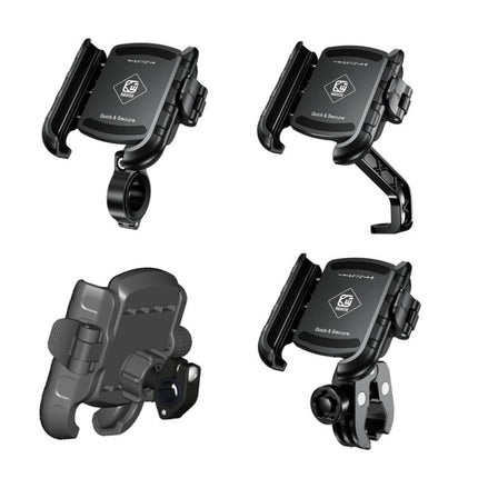 Kewig Motorcycle Bicycle Non-Blocking Mobile Phone Camera Navigation Bracket, M8SP-C1, M8SP-C2, M8SP-C3, M8SP-C4