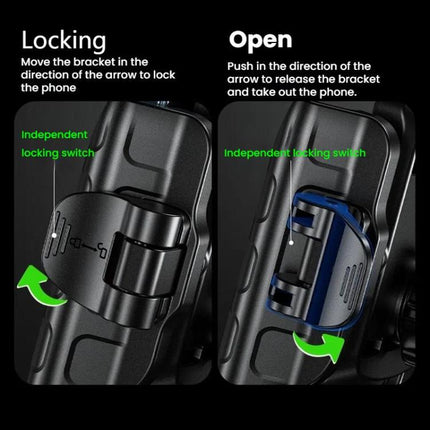 Kewig Motorcycle Bicycle Non-Blocking Mobile Phone Camera Navigation Bracket, M8SP-C1, M8SP-C2, M8SP-C3, M8SP-C4
