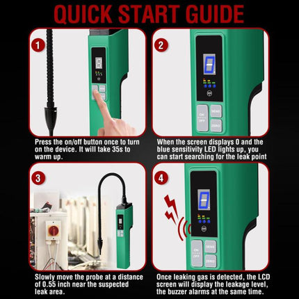 Automotive Snow Detection High Sensitivity Refrigerant Halogen Leak Detector, DUOYI DY5751