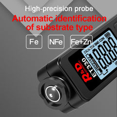 Mingzheng Iron Aluminum Zinc Three-Purpose Paint Film Coating Thickness Gauge