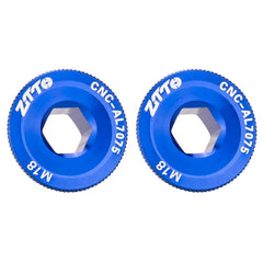 2pcs ZTTO Bicycle Aluminum Alloy Crank Cover Mountain Bike Crank Screws