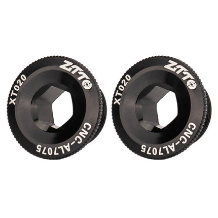 2pcs ZTTO Bicycle Aluminum Alloy Crank Cover Mountain Bike Crank Screws, M18 Black, M18 Red, M18 Blue, M19 Black, M19 Red, M19 Blue, M20 Black, M20 Red, M20 Blue