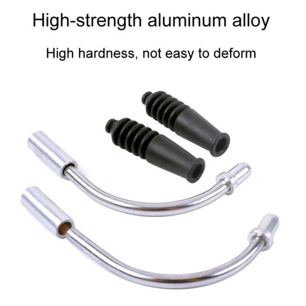 5sets ZTTO Bicycle V Brake Bend Accessories Brake Cable Dust Protective Cover, 4pcs / Set