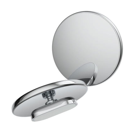 Car Reversing Blind Spot Auxiliary Ultra-clear Reflective Rearview Mirror, Black, Silver