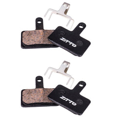 2pairs ZTTO Bicycle Disc Braking Pads Mountain Bike Semi-Metallic Resin Brake Pads