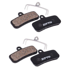 2pairs ZTTO Bicycle Disc Braking Pads Mountain Bike Semi-Metallic Resin Brake Pads