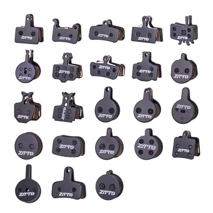 2pairs ZTTO Bicycle Disc Braking Pads Mountain Bike Semi-Metallic Resin Brake Pads, MS-01B, MS-01D, MS-01E, MS-01F, MS-02A, MS-02B, MS-02D, MS-02F, MS-03F, MS-04B, MS-05B, MS-05C, MS-07B, MS-07C, MS-07C With Hole, MS-08A, MS-08B, MS-11A, MS-11C, MS-11D...