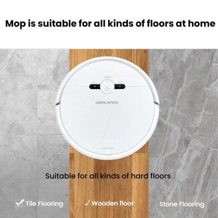 For GEERLEPOL Intelligent Sweeping Robot Host Mop, Mop
