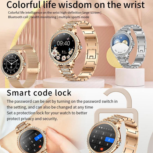 Bluetooth Calling AI Voice Assistant Life Waterproof Sports Smartwatch