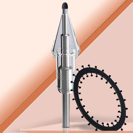 For Xiaomi Smart Pen 2nd Gen Replacement Tip Damped Needle-tip Pen Nib, With 1 Circle Pen Tip Cap White, With 1 Circle Pen Tip Cap Transparent, With 2 Circles Pen Tip Cap White, With 2 Circles Pen Tip Cap Transparent