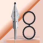 With 2 Circles Pen Tip Cap Transparent