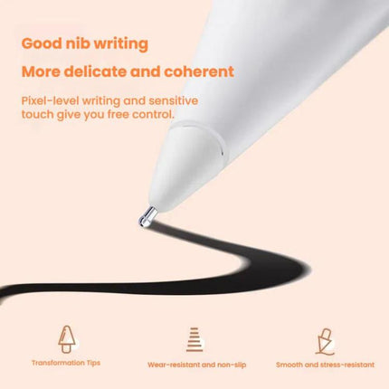For Xiaomi Smart Pen 2nd Gen Replacement Tip Damped Needle-tip Pen Nib, With 1 Circle Pen Tip Cap White, With 1 Circle Pen Tip Cap Transparent, With 2 Circles Pen Tip Cap White, With 2 Circles Pen Tip Cap Transparent