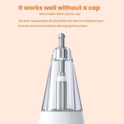 For Xiaomi Smart Pen 2nd Gen Replacement Tip Damped Needle-tip Pen Nib, With 1 Circle Pen Tip Cap White, With 1 Circle Pen Tip Cap Transparent, With 2 Circles Pen Tip Cap White, With 2 Circles Pen Tip Cap Transparent