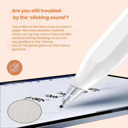 For Xiaomi Smart Pen 2nd Gen Replacement Tip Damped Needle-tip Pen Nib, With 1 Circle Pen Tip Cap White, With 1 Circle Pen Tip Cap Transparent, With 2 Circles Pen Tip Cap White, With 2 Circles Pen Tip Cap Transparent