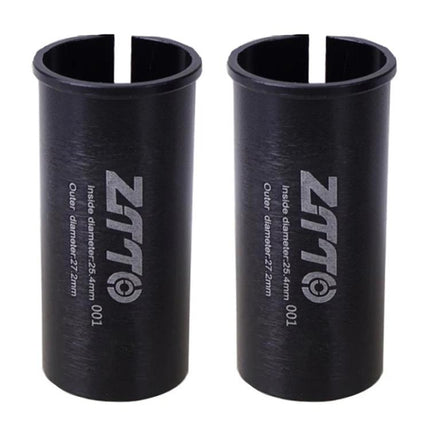 2pcs ZTTO Bicycle Seat Post Conversion Sleeve Reducer Cover, 25.4-27.2mm 001, 27.2-28.6mm 003, 27.2-30.4mm 004, 27.2-30.8mm 005, 27.2-31.6mm 006, 27.2-33.9mm 007, 31.8-34.9mm 008, 30.9-31.6mm 009, 25.4-30.9mm 010, 25.4-31.6mm 011, 27.2-30mm 012        ...