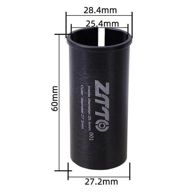 2pcs ZTTO Bicycle Seat Post Conversion Sleeve Reducer Cover, 25.4-27.2mm 001, 27.2-28.6mm 003, 27.2-30.4mm 004, 27.2-30.8mm 005, 27.2-31.6mm 006, 27.2-33.9mm 007, 31.8-34.9mm 008, 30.9-31.6mm 009, 25.4-30.9mm 010, 25.4-31.6mm 011, 27.2-30mm 012        ...